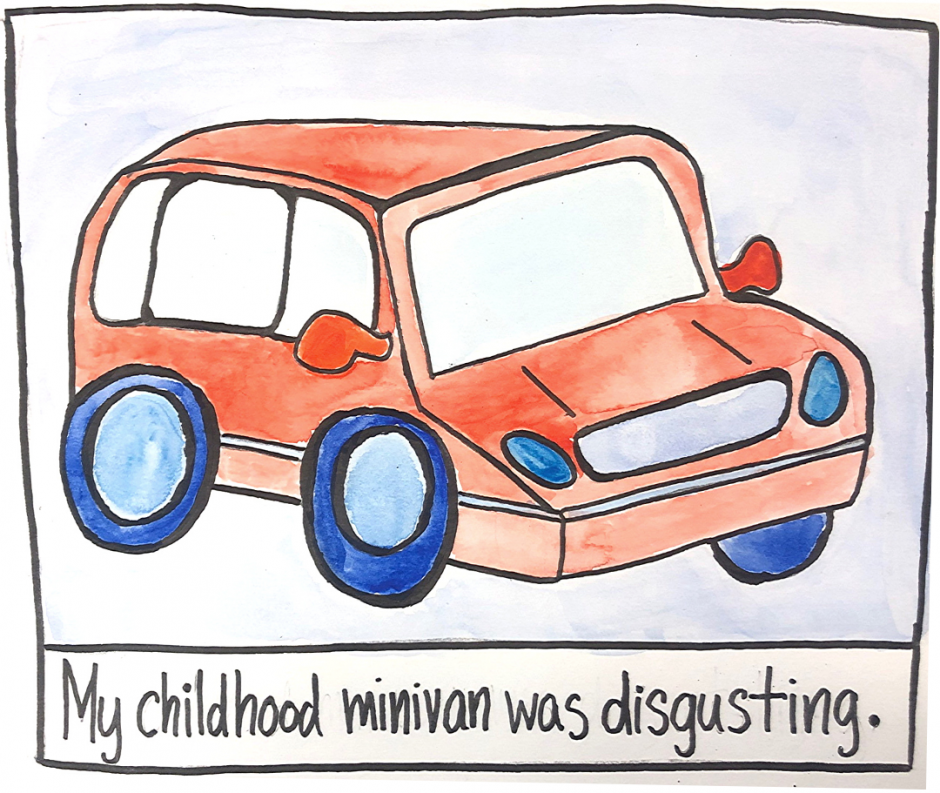 Mom's Minivan: A Cartoon - Modern Loss