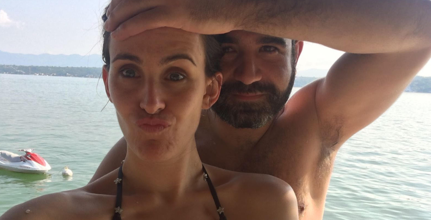 Alejandra and Pablo in Tequesquitengo, Morelos, June 2017 